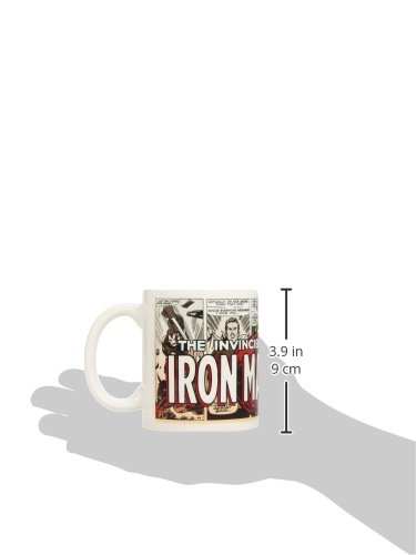 Semic-Distribution-smug014--Mbel-und-Dekoration--Tasse-Marvel-Retro-Serie-1--Iron-Man