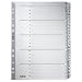 Produktbild Leitz Kartonregister A-Z, A4, Karton, 20 Blatt, grau