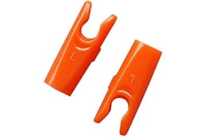 ACCMOS 60pcs Plastic Arrow Pin Nock Size L and Size S for ID 4.2mm ID 6.2mm ID 3.2mm Shaft Arrow Tails Replacement Nocks, Archery DIY Arrows Accessory