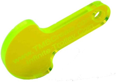 Infinite Trolley Coin/Master Key - Twin Pack Acid Green