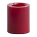 Produktbild Candle Impressions 4-Zoll Glatt Flammenlose Kerze, rot, 4-Inch