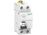 interruptor diferencial 63a precio Intensidad nominal (In) 63 A Schneider Electric A9R81263 Interruptor Diferencial iID, 2P, 63A, 30 mA, Clase AC