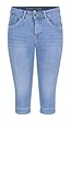 CO 68 % PES 28 % EL 4 % MAC JEANS Damen Hose Dream Jeans Dream Capri Dream Denim 42/19