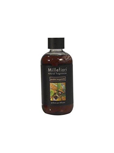 Raumdiffusor Refill 250ml SANDALO BERGAMOTTO, Holzige Sandelholznote mit einem Hauch von Zitrone und Lavendel.