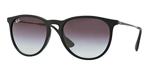 Preisvergleich Produktbild Ray Ban RB4171 Erika 622 / 8G Black Rubber Sunglasses