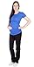 Mija - Casual very comfortable everyday Maternity Pants Trousers Sweatpants 1010 (12, Black)