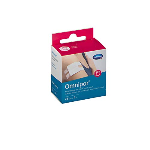 HARTMANN S.A ESPARADRAPO OMNIPOR Hartmann Papel con DISPENSADOR DE 2,5CMX5M