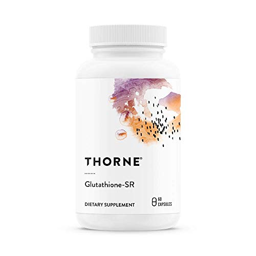 Thorne Research - Glutathione-SR - Sustained Release Glutathione Supplement for Antioxidant Support - 60 Capsules