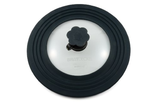 Bratdeckel mittel D.30cm anthrazit für Durchmesser 22-28 cn