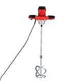 【Máquina potente de 2100 W】Mezcladora potente para cemento, pintura, concreto, lodo y lechada, etc.