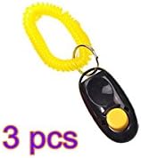 Godhl Dog Pet Training Clicker Black Pack of 3