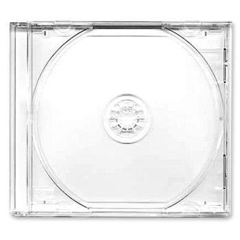 CD/DVD Jewel 10,4 mm Hüllen für 1 Disc mit transparentem Tray (5 Stück) von Dragon Trading® - 2