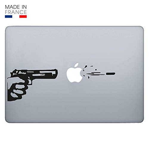 Macbook Sticker - Gun (Macbook Decal, Macbook Pro 13" Sticker, Macbook Pro 15", Macbook Air 11", Macbook Air 13", Skin Macbook, Skin Apple) (Macbook Pro 13")