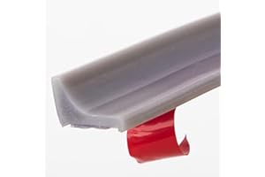 KAYLEINSTER-Barrera de Agua Para Plato de Ducha,Umbral de Ducha Plegable Y Barrerade Ducha,Tira de Retención de Silicona Autoadhesiva Mantiene el Agua Dentro del Umbral,para Suelos,Lavabos,Bañeras,etc