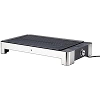 WMF 0415330011 2000W Negro, Acero inoxidable raclett eléctrico - Raclette (2000 W, 220-240, 50-60, 285 mm, 495 mm, 75 mm)