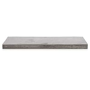 Pureday Wall shelf in a concrete look, grey, approx. 60 cm ...