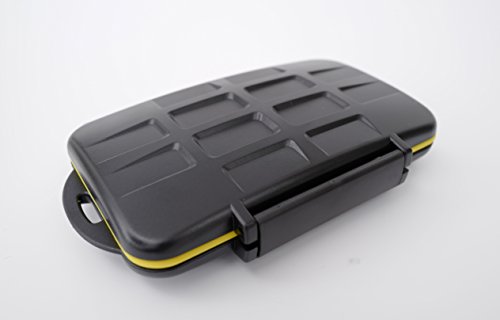 Ares Foto® MC-SD8 Speicherkarten Schutzbox / Memory Card Case / Card Safe / für 8 Stück SD Karten – New Edition 2017 for 8 SDHC Cards - 7