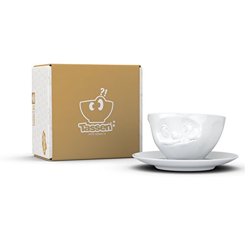 Fiftyeight Kaffeetasse LECKER / weiß - 8