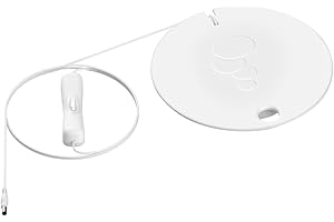 biOrb Classic LED Light for Aquariums, Large White Finish, Bright White LED, Long-Lasting, Low Voltage, Easy On/Off Switch, Suitable for biOrb CLASSIC 30, 60 & 105 Aquariums, Transformer Not Included