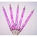 Uniqstore Set of 5 Pink Design Double Ended Nail Art Dotting/ Marbleizing Tool- Best Quality at Best Price!!!!