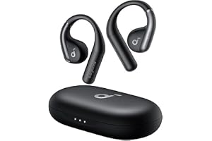 Soundcore by Anker, AeroFit Open-Ear Kopfhörer, Ultra bequemes Design, Ausgeglichener Sound, IPX7 Wa