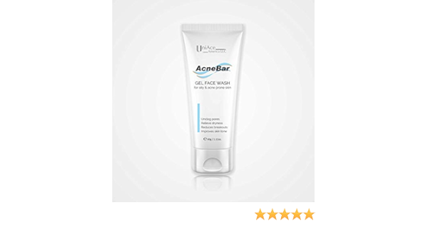 acne bar gel face wash