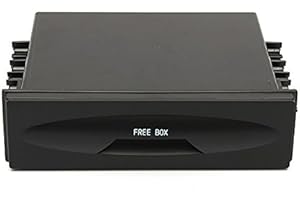 MOMOALA Coche Universal Single DIN Caja De Almacenamiento De Radio Pocket Box