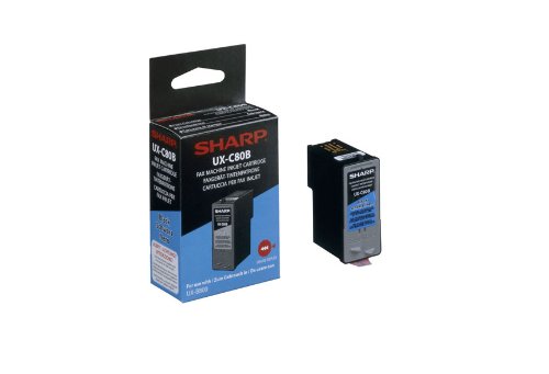 Sharp Inkjet Cartridge Black Ref UX-C80B