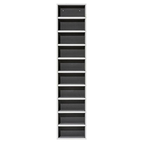miaVILLA Brillen-Box Asta – Aufbewahrung Sonnenbrillen – Für 10 Brillen – Holz – Weiß - 3