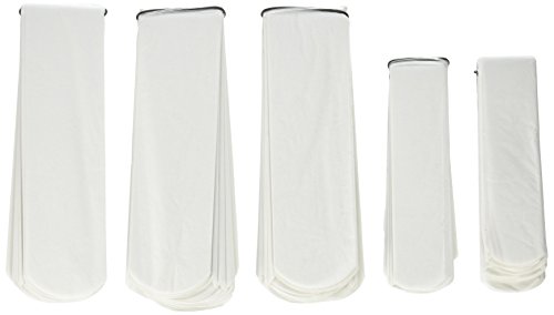 Weiße Puschel aus Seidenpapier 5er Pack – perfekt als Deko für Hochzeit & Party - 2