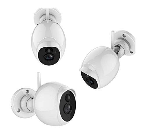 Zhangm Wifi Network Camera, Home Security Camera System, 1080P Home Ip Camera Waterproof HD, Motion Monitoring With Infrared Night Vision [Energy Class A]