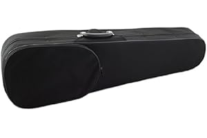 Tone Deaf Music Compact Violin Case. Hard carry case with straps for hands-free transportation.