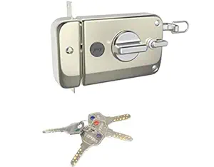 Godrej Locks Twinbolt Ultra XL Satin Nickel (Silver)