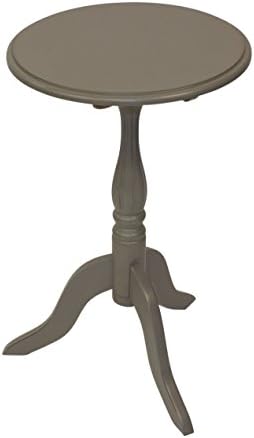 Cynthia Royce Pedestal Table, Wood - Grey