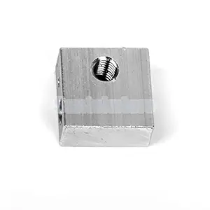 Generic Aluminium Heating Heater Block with M6 M3 Thread Hole for 3D Printer Extruder