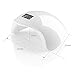 Roleadro LED Nail Lamp Dryer 48W for All UV Led Nail Gel with Timer and Painless Mode/3 Times Faster Than Traditional UV Lamp White