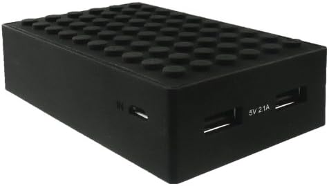 Le Touch Power Stone II 8400mAh Black Universal Dual USB Portable Charger Backup External Battery Power Bank Suitable For Tablets / Smartphones / Sat Nav Devices ( Includes Compatible USB Cables for Apple Lightning 9 Pin Connector , Apple 30 Pin Old Connector &amp; Standard Micro USB Connector )