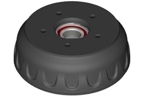 TRAILER PARTS4U Knott Tambour de frein 200 x 50 LK 112 x 5 fonte 26979 20-2425/1 + roulement compact 26980C02