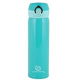 Tanto dentro como fuera de las paredes de la termo agua caliente están hechos de material de acero inoxidable 304.Sin BPA material no es tóxico,mantendrá su salud.Eso es robusto y seguro,también se adapta muy bien en la mano.