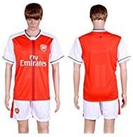 Arsenal F.C. Men's Blank Home Soccer Club Jersey 2016/2017 For New Season Red