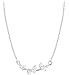 Produktbild Hjer 925 Sterling Silber Halskette Schlüsselbein Kette Dekoration Kette Valentinstag Muttertag Geburtstagsgeschenk Für Freundin Mutter Familie Freunde