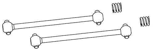 Carson 500405172 - Modélisme Accessoires?: X DE 18 anri ebsw Ellen, Lot de 2