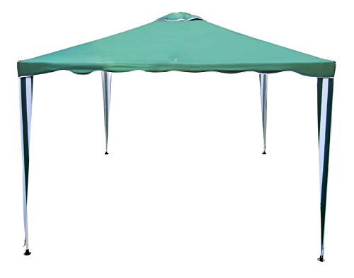 SORARA Carpa de Fiesta Gazebo, Verde, 300 x 300 cm, 10 kg