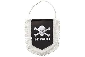 UPSOLUT MERCHANDISING FC2703 - St. Pauli - Wimpel Totenkopf 10x14 cm