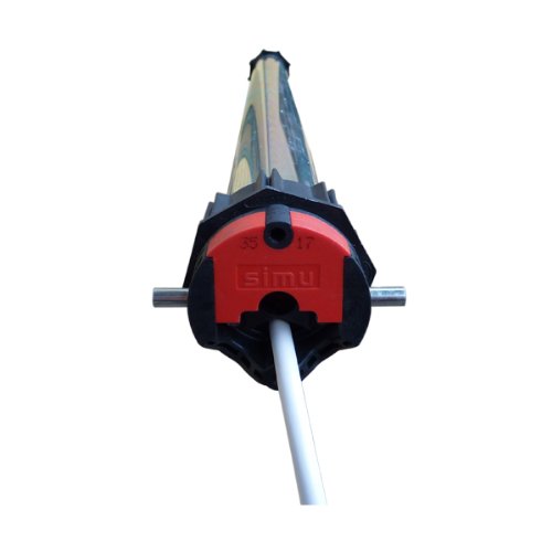Simu Rolladenmotor Rohrmotor T5-15/17W 15Nm SW60 38KG für Rollladen Jalousie und Rolltor - 9