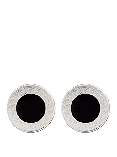 Córdoba Jewels | Pendientes en plata de Ley 925. Diseño Greca Negra