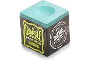 TRIANGLE CHALK 1 x CUBE OF TRIANGLE LIGHT GREEN PRO CHALK FOR THE SERIOUS PLAYER**