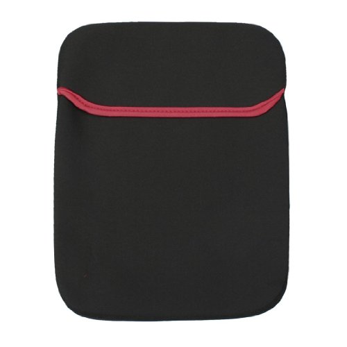 SODIAL(R) 13 "13.3" schwarze reversible Neopren Laptophuelse Tasche fuer Apple Macbook Pro / Air