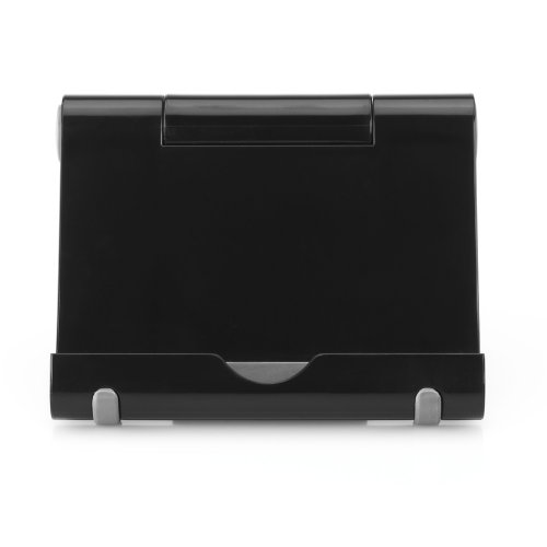 deleyCON Universal Tablet Ständer – Winkel verstellbar für iPad / Galaxy Tab usw – mit & ohne Case nutzbar – Schwarz - 8
