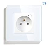 【GREAT STANDARD】: Made of High-Quality Tempered Glass, offers both excellent Scratch Resistance and Touch Sensitivity for the Wall Switch